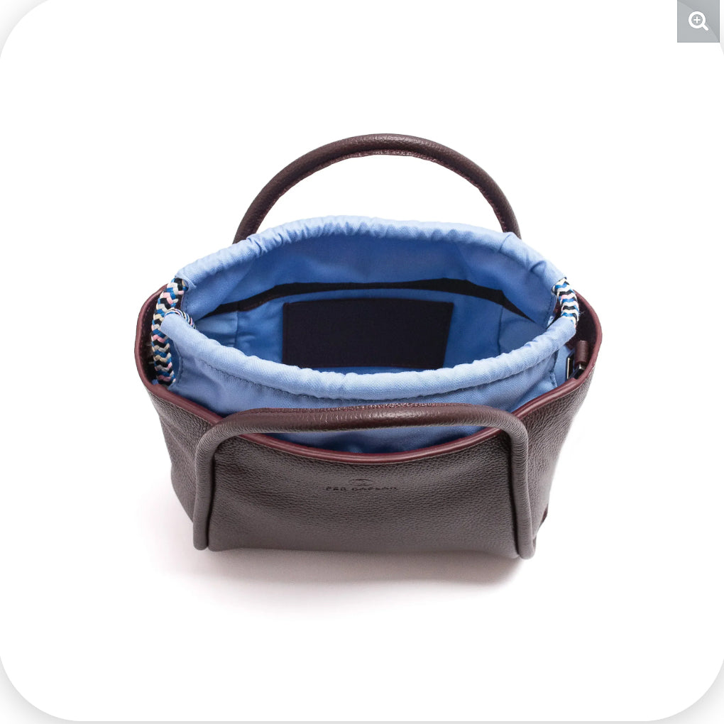 Interno Mini Tote Mary, fodera azzurra FerKaplan